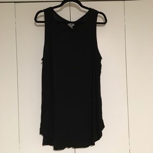 Old Navy Black Swing Tank XL Tall High Neck